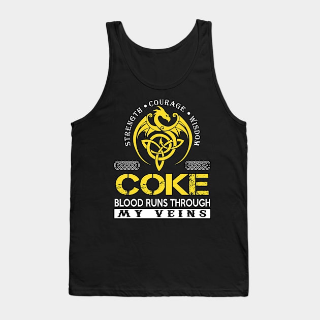 COKE Tank Top by isaiaserwin